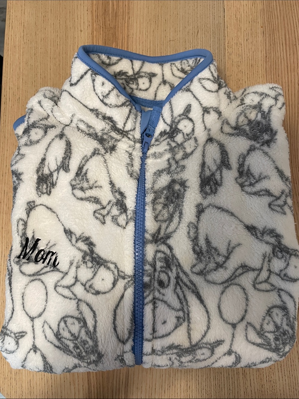 Disney Zip-Up Sweater Women size Large